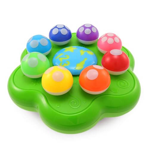 BEST LEARNING Mushroom Garden - Interactive Educational Light-Up Toddler Toys for 1 to 3 Years Old Infants & Toddlers - Colors, Numbers, Games & Music for Kids - Ideal Baby Toy Birthday Gift - 1
