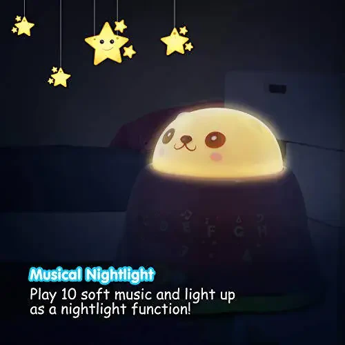 BEST LEARNING Whack and Learn Mole - Educational Interactive Light-Up Toy for Infants Babies Toddlers for 6 Month and up - First Baby Boy or Baby Girl Birthday Gift - 5