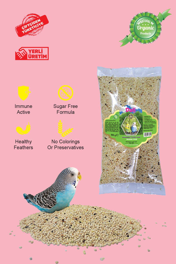 Best Parakeet Food in Premium Quality 2 Pack 1 Kg - 5