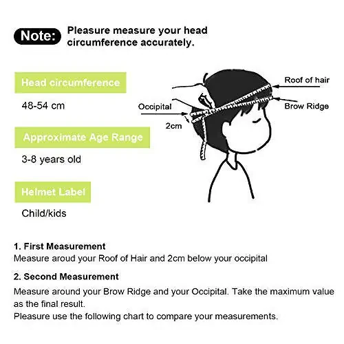 Besttravel Bolalar Uchun Dubulg'a, Go'daklar Uchun Dubulg'a Sozlanadigan Go'daklar Velosiped Dubulg'asi 3-8 Yoshli Bolalar Qizlar Ko'p Sport Xavfsizligi - 6