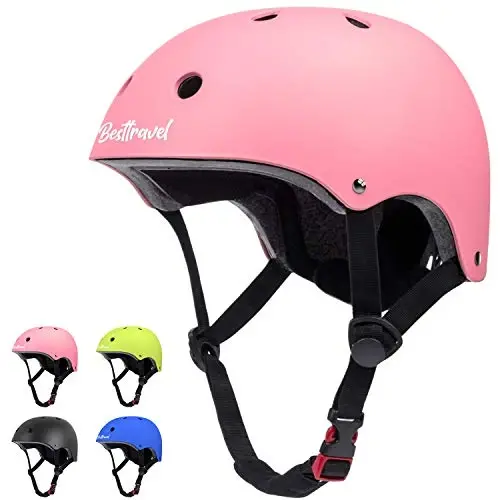 Besttravel Kids Helmet, Toddler Adjustable Kids Ages 3-8 Years Old Boys Girls Multi-Sports Safety - BESTTRAVEL