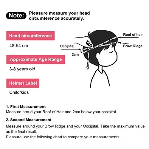 Besttravel Kids Helmet, Toddler Adjustable Kids Ages 3-8 Years Old Boys Girls Multi-Sports Safety - 6