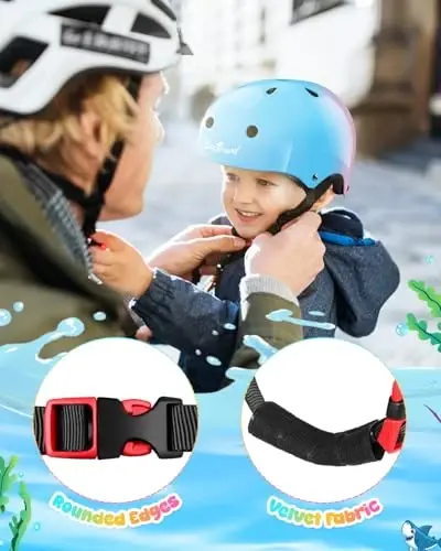 Besttravel Kids Helmet, Toddler Adjustable Kids Ages 3-8 Years Old Boys Girls Multi-Sports Safety - 6