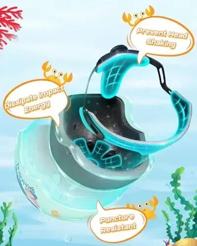 Besttravel Kids Helmet, Toddler Adjustable Kids Ages 3-8 Years Old Boys Girls Multi-Sports Safety - 3