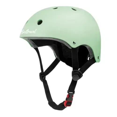 Besttravel Kids Helmet, Toddler Adjustable Kids Ages 3-8 Years Old Boys Girls Multi-Sports Safety 