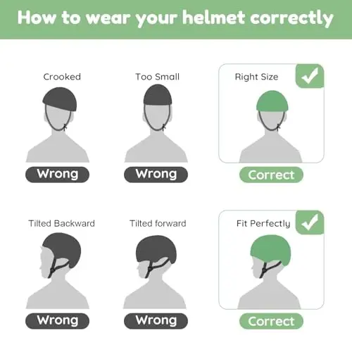 Besttravel Kids Helmet, Toddler Adjustable Kids Ages 3-8 Years Old Boys Girls Multi-Sports Safety - 7