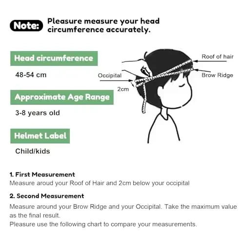 Besttravel Kids Helmet, Toddler Adjustable Kids Ages 3-8 Years Old Boys Girls Multi-Sports Safety - 6