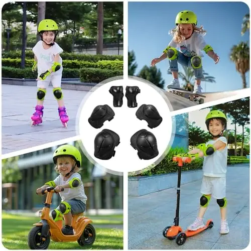 Besttravel Kids Helmet, Toddler Adjustable Kids Ages 3-8 Years Old Boys Girls Multi-Sports Safety - 4