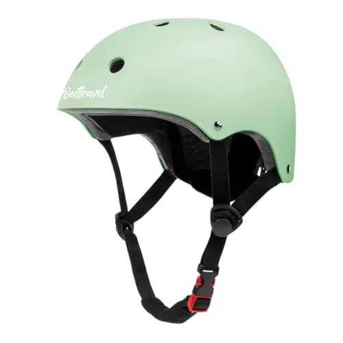 Besttravel Kids Helmet, Toddler Adjustable Kids Ages 3-8 Years Old Boys Girls Multi-Sports Safety 
