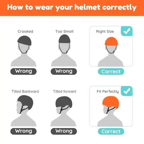 Besttravel Kids Helmet, Toddler Adjustable Kids Ages 3-8 Years Old Boys Girls Multi-Sports Safety - 7