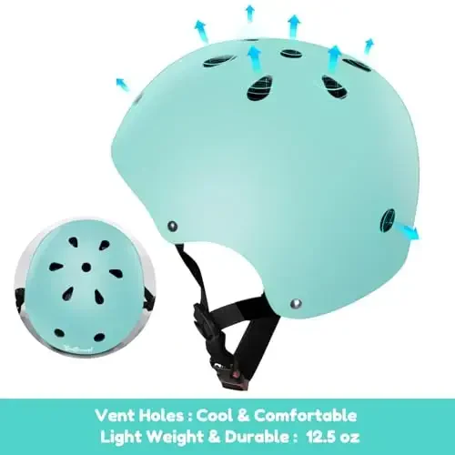 Besttravel Kids Helmet, Toddler Adjustable Kids Ages 3-8 Years Old Boys Girls Multi-Sports Safety - 4