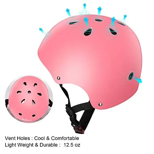 Besttravel Kids Helmet, Toddler Adjustable Kids Ages 3-8 Years Old Boys Girls Multi-Sports Safety - 4