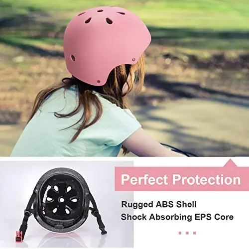 Besttravel Kids Helmet, Toddler Adjustable Kids Ages 3-8 Years Old Boys Girls Multi-Sports Safety - 3