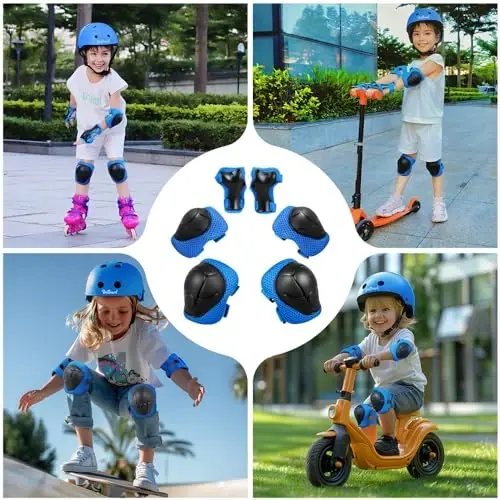 Besttravel Kids Helmet, Toddler Adjustable Kids Ages 3-8 Years Old Boys Girls Multi-Sports Safety - 2