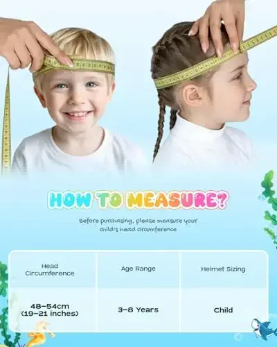 Besttravel Kids Helmet, Toddler Adjustable Kids Ages 3-8 Years Old Boys Girls Multi-Sports Safety - 7