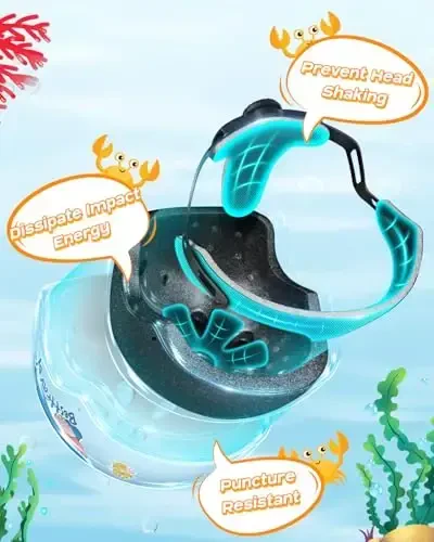 Besttravel Kids Helmet, Toddler Adjustable Kids Ages 3-8 Years Old Boys Girls Multi-Sports Safety - 3