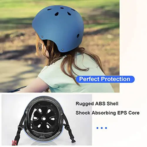 Besttravel Kids Helmet, Toddler Helmet Adjustable Toddler Bike Helmet Ages 3-8 Years Old Boys Girls Multi-Sports Safety - 3