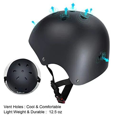 Besttravel Kids Helmet, Toddler Helmet Adjustable Toddler Bike Helmet Ages 3-8 Years Old Boys Girls Multi-Sports Safety - 3