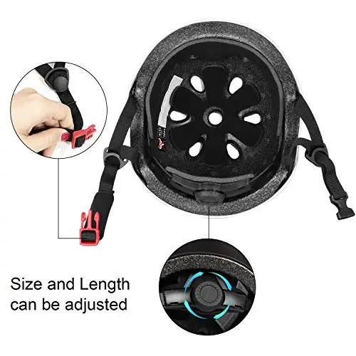 Besttravel Kids Helmet, Toddler Helmet Adjustable Toddler Bike Helmet Ages 3-8 Years Old Boys Girls Multi-Sports Safety - 5