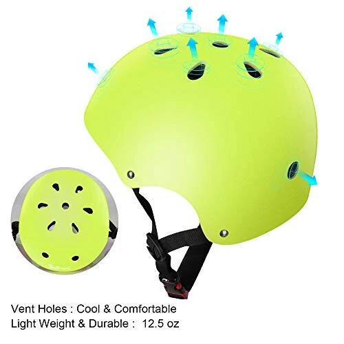 Besttravel Kids Helmet, Toddler Helmet Adjustable Toddler Bike Helmet Ages 3-8 Years Old Boys Girls Multi-Sports Safety - 4