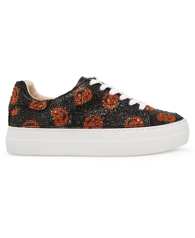 Betsey Johnson Women's Sidny Platform Sneakers - Pumpkin - 2