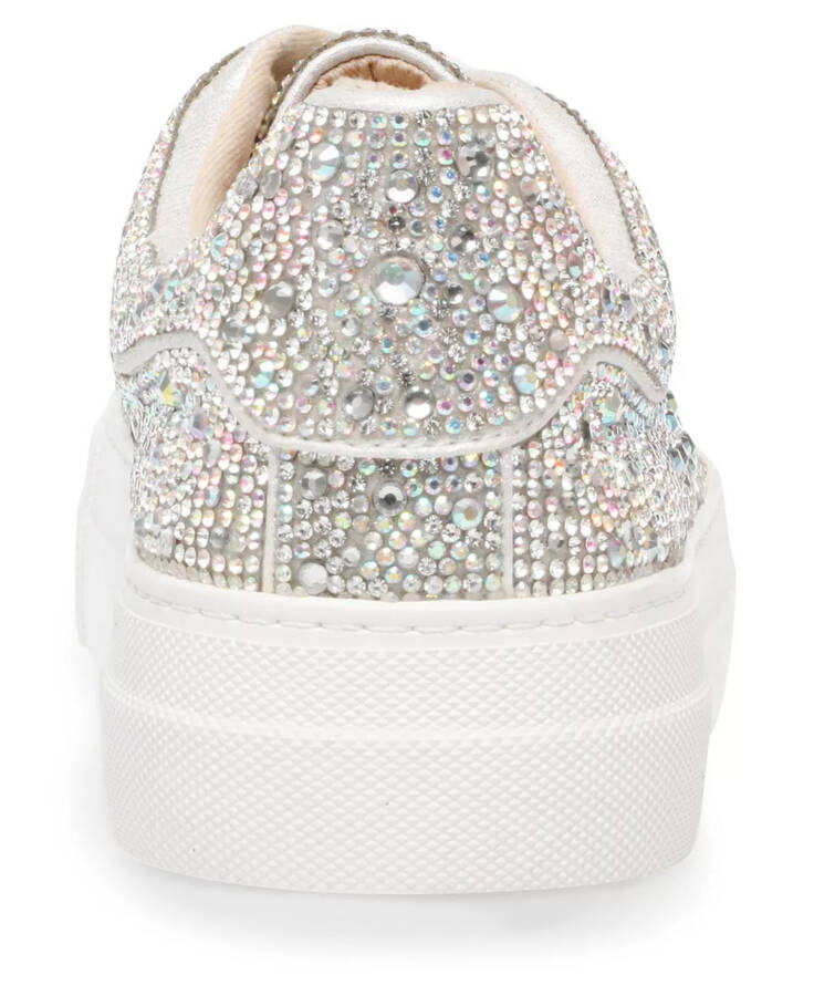 Betsey Johnson Kadın Sidny Platform Spor Ayakkabıları Rhinestone - 5