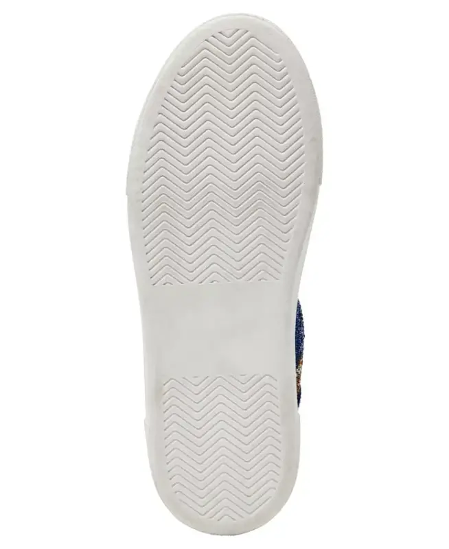 Betsey Johnson Women's Sidny Platform Sneakers - Blue Football - 5