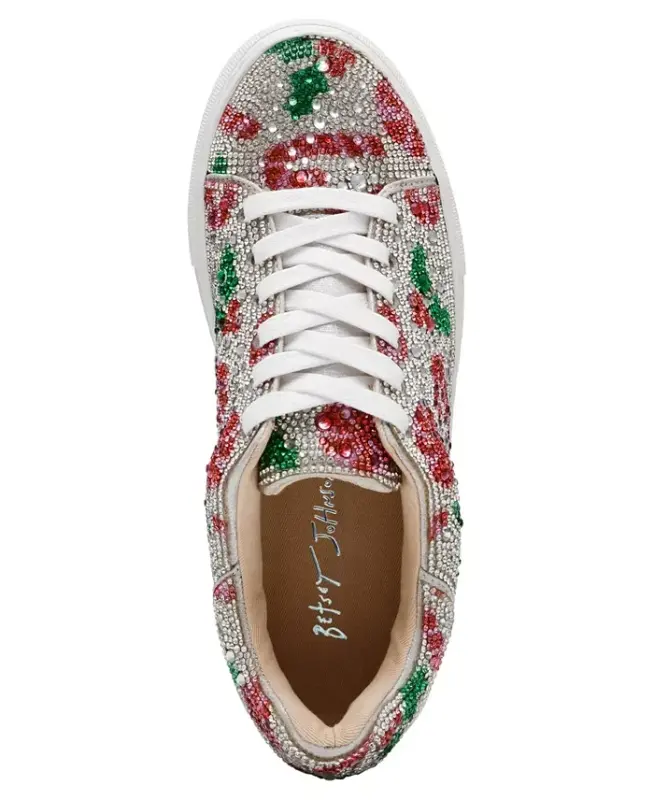 Betsey Johnson Women's Sidny Platform Sneakers - Holly - 4