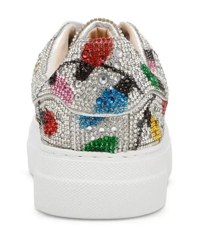 Betsey Johnson Women's Sidny Platform Sneakers - Multi Lights - 3
