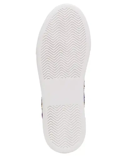 Betsey Johnson Women's Sidny Platform Sneakers - Purple Football - 5