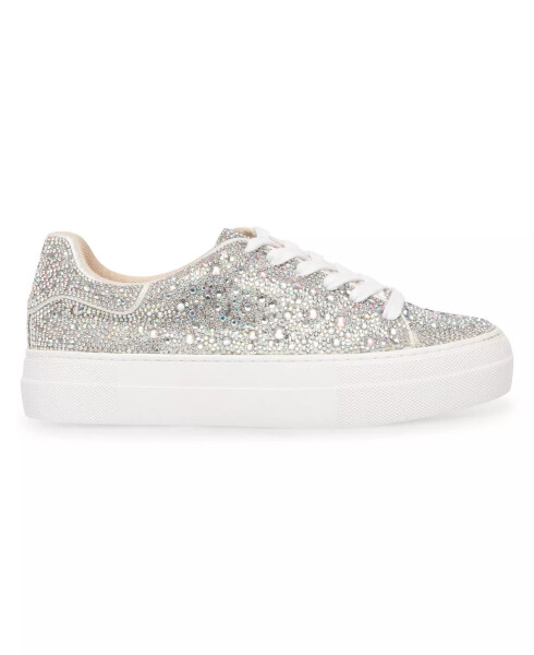 Betsey Johnson Women's Sidny Platform Sneakers Rhinestone - 4