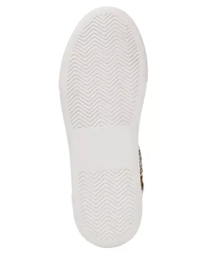 Betsey Johnson Women's Sidny Platform Sneakers - Silver Football - 5