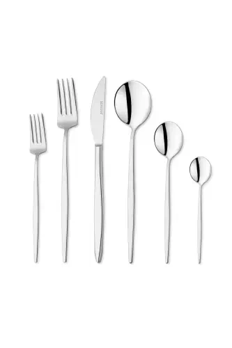 Betta 72 Parça Çatal Kaşık Bıçak Takımı-Gümüş01-Gümüş - SCHAFER (1)