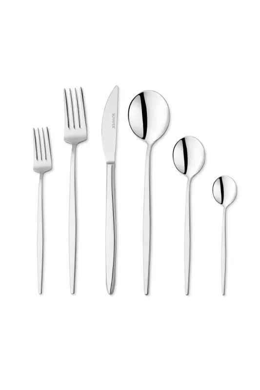 Betta Fork Spoon Knife Set 72 Pieces - Silver 01 - 2