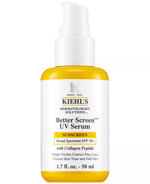 Better Screen UV Serum SPF 50+ With Collagen Peptide No Color - 1