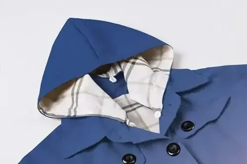 Betusline Girl's Single Breasted плаш Trenç Palto Kiyim Ustki Kiyimi, 2-14 Yillar - 6