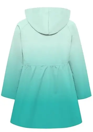 Betusline Girl's Single Breasted плаш Trench Coat Dress Coat Tashqi Kiyim, 2-14 Yillar - 5