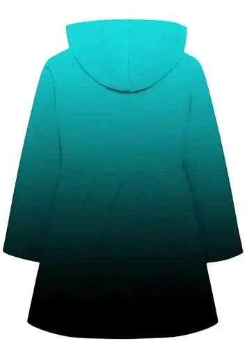 Betusline Girl's Single Breasted Trench Coat Dress Coat Outerwear, 2-14 Years - 5