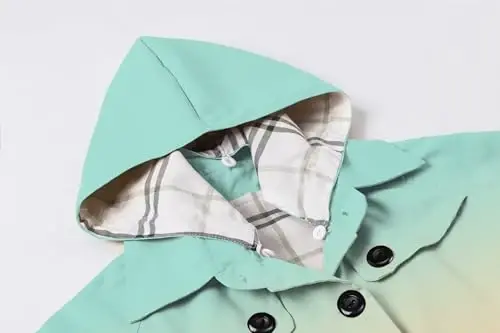 Betusline Girl's Single Breasted плащ Костюм пальто Верхняя одежда, 2-14 лет - 6