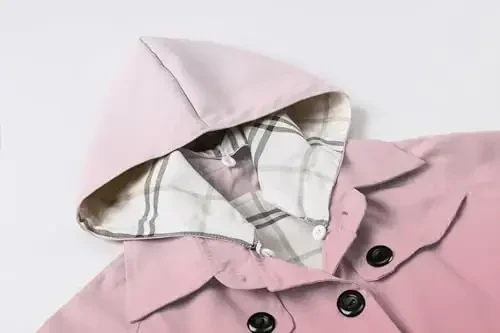 Betusline Girl's Single Breasted плащ пальтоси пальтоси, 2-14 йил - 6