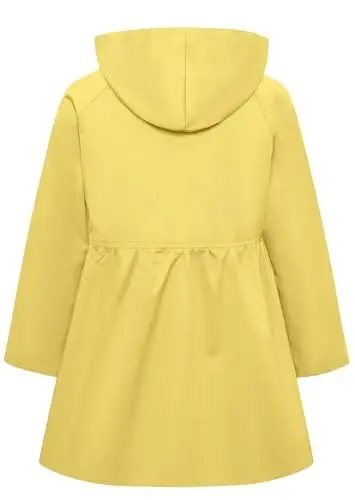 Betusline Girl's Single Breasted Trench Coat Dress Coat Outerwear, 2-14 Years - 5