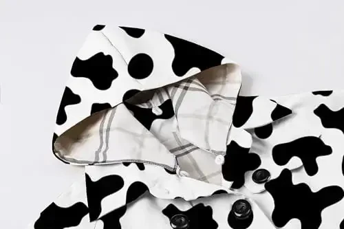 Betusline Girl's Single Breasted Trench Coat Dress Coat Outerwear, 2-14 Years - 3