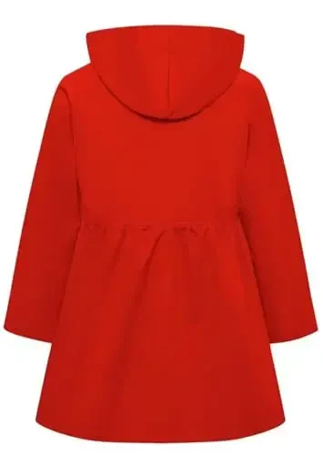 Betusline Girl's Single Breasted Trench Coat Dress Coat Outerwear, 2-14 Years - 5