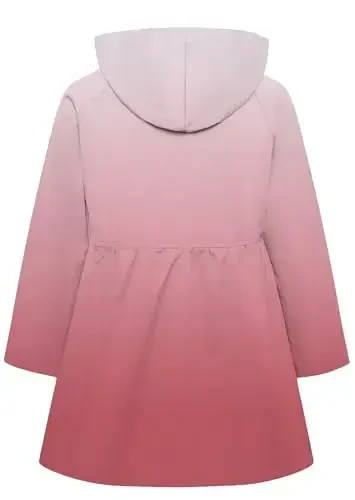 Betusline Girl's Single Breasted Trench Coat Dress Coat Outerwear, 2-14 Years - 5