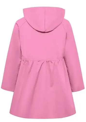 Betusline Girl's Single Breasted Trench Coat Dress Coat Outerwear, 2-14 Years - 5