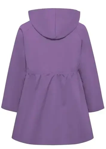 Betusline Girl's Single Breasted Trench Coat Dress Coat Outerwear, 2-14 Years - 5