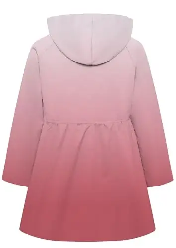 Betusline Girl's Single Breasted Trench Coat Dress Coat Outerwear, 2-14 Years - 5