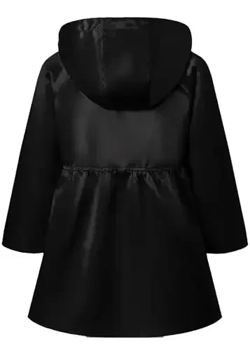 Betusline Girl's Single Breasted Trench Coat Dress Coat Outerwear, 2-14 Years - MODAZONE (1)