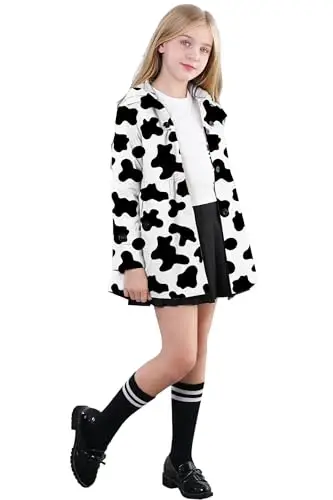 Betusline Girl's Single Breasted Trench Coat Dress Coat Outerwear, 2-14 Years - 6