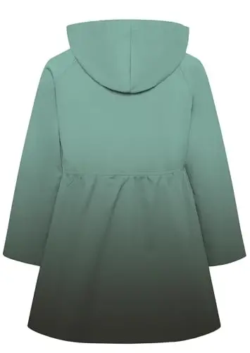 Betusline Girl's Single Breasted Trench Coat Dress Coat Outerwear, 2-14 Years - 5